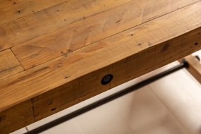 Banca design industrial vintage Finca 165cm Pin