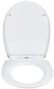 WENKO 24082800 - Capac WC DROPLETS, 45 x 38,8 cm, multicolor/crom lucios