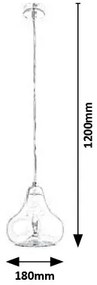 Pendul design modern Jezabel 7976 RX