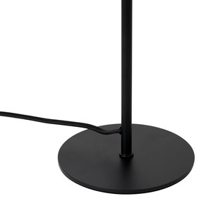 Lampă de masă de design neagră - Triangolo
