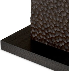 Masuta auxiliara design LUX Bravon, Ebony oak veneer