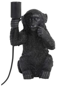Veioză neagră (înălțime 34 cm) Monkey – Light & Living