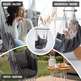 MIADOMODO Balansoar suspendat, antracit