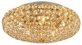 Plafonier cristal Venezian diam.38cm KING PL5 ORO 073187
