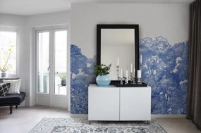 Tapet Bellewood, Porcelain Toile, Rebel Walls