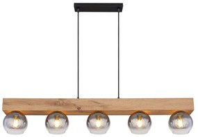 Lustră pe cablu MOITAS 5xE27/40W/230V Globo 15656-5H