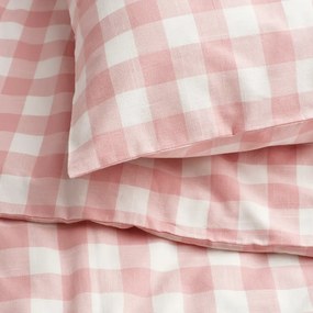 Lenjerie de pat din bumbac PINK CUBIS roz, 100% bumbac Dimensiune lenjerie de pat: 70 x 80 cm | 140 x 200 cm