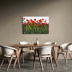 Tablou - Maci în vânt (90x60 cm)