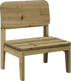 vidaXL Scaune de grădină, 60x52,5x72 cm, lemn de pin impregnat