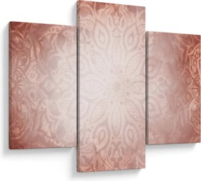 Tablou - Mandala roz (90x60 cm)
