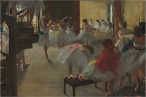 Tablou - Edgar Degas, The Dance Class, reproducere (90x60 cm)