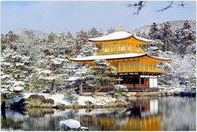 Tablou - Kinkakuji, Japonia (90x60 cm)
