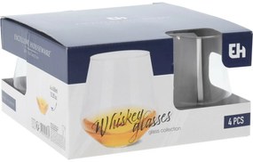 Set 4 pahare EH pentru Whisky, 450 ml