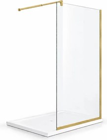 Paravan de dus tip Walk-in auriu periat Rune Syn 70x200 cm