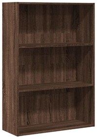 857937 vidaXL Bibliotecă, stejar maro, 80x30x114 cm, lemn prelucrat