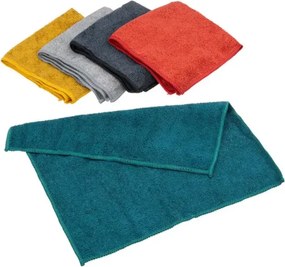 Set 5 lavete microfibra, color, 30 x 30 cm