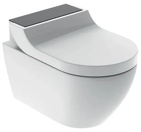 Vas wc suspendat Geberit Aquaclean Tuma Comfort negru cu functie de bideu electric