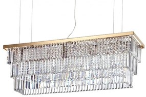 Lustra suspendata moderna design elegant MARTINEZ SP8 ORO