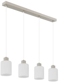 Lustra cu 4 pendule din sticla TRENT