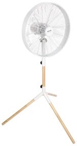 Ventilator cu suport Sencor 50W/230V alb/fag