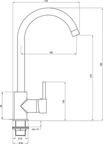Luno Baterie pentru bucătărie Finisaj: Crom BOC_062M