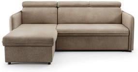 Colțar extensibil universal Barcelia Mini stânga/dreapta - maro catifea Anafi 06