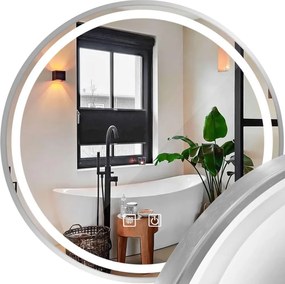 Oglinda LED 50cm MMJ crom periat