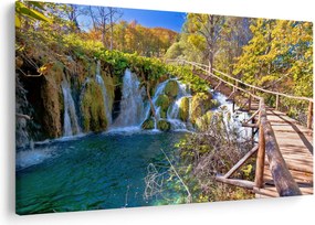 Tablou - Intrare in cascade (90x60 cm)