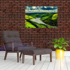 Tablou - Peisaj verde (90x60 cm)