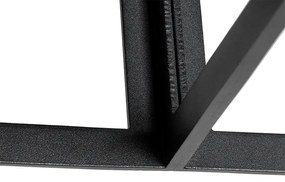 Plafoniera moderna neagra cu 2 lumini - Cela