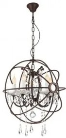 Suspensie vintage 5 becuri E27 West Fenton 49741 Eglo