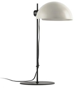 Veioza/Lampa de masa metal stil industrial DOMINICA negru/bej