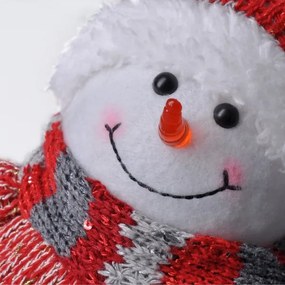 Decorațiune LED de Crăciun LED/3xAA om de zăpadă Solight 1V257