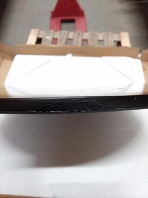 OFERTA Masa de dining negru BERGEN 120x80 cm II. calitate