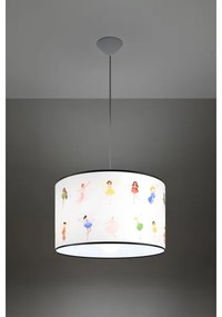 Lustră pe cablu pentru copii Sollux SL.1417 FAIRY 1xE27/15W/230V d. 40 cm