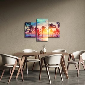 Tablou - Apus de soare tropical (90x60 cm)