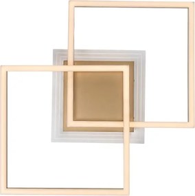 Rabalux 71489 - Plafonieră LED OTTAVIA LED/28W/230V 3000K 47x70 cm aurie