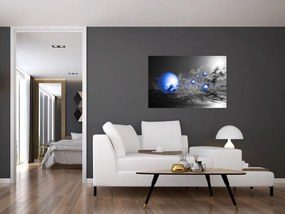 Tabloul bilelor albastru închis (90x60 cm)