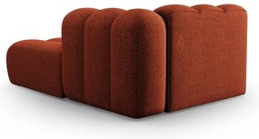 Șezlong cărămiziu (cu colț pe partea dreaptă) Lupine – Micadoni Home