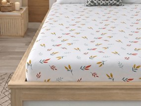 Cearsaf din microfibra VELIORA alb 90x200 cm