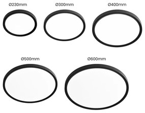 Plafonier LED MAQ 32W 230V 3000/4000/6500K IP40 negru