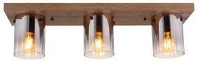 Globo 15915-3 - Plafonieră UNDERWOOD, 3 x E27, 40 W, 230 V, 16 x 71 cm