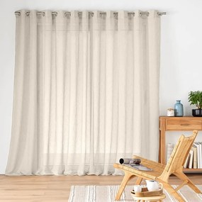 Perdea în culoare naturală 400x240 cm Carlin – douceur d'intérieur