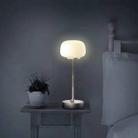 Lampă LED tactilă dimabilă de masă RIMINI LED/2W/5V USB 2000 mAh auriu/alb