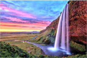 Tablou - Cascada Seljalandsfoss (90x60 cm)