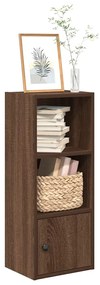 vidaXL Bibliotecă, stejar maro, 31x24x77 cm, lemn prelucrat