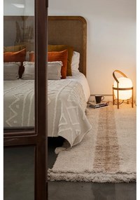 Covor alb lavabil/țesut manual din bumbac 120x160 cm Tribu Natural – Lorena Canals