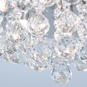 Plafonieră de cristal Orion DLU 2378/9/62 GLORIA 9xG9/40W/230V d. 62 cm crom