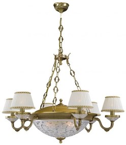 Candelabru din alama 6 brate design italian 10L 6402