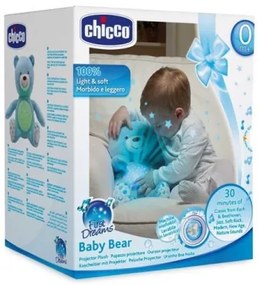 Proiector cu sunete BABY BEAR 3xAAA albastru Chicco